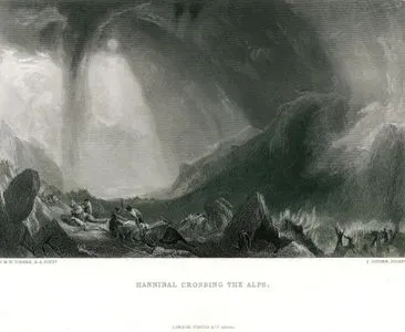 Hannibal Crossing The Alps