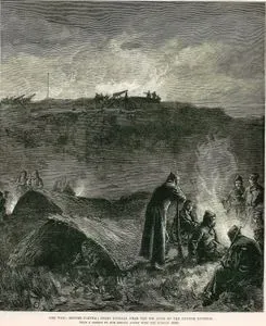 Before Plevna, Night Bivouac Near The Big Guns Of The Fourth Division
