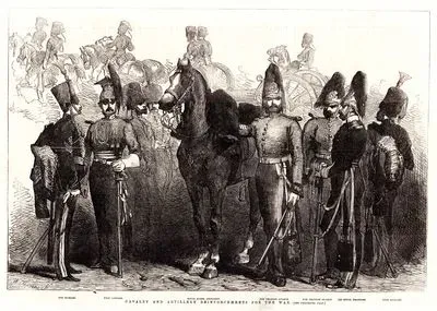 Cavalry And Artillery Reinforcements For The War-8th Hussars, 17th Lancers, Royal Horse Artillery 5th Dragoon Guards 4th Dragoon Guards, 1st Royal Dragoons ,14th 
Hussar