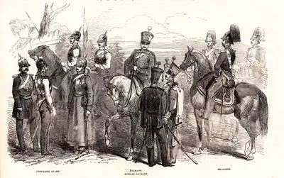 Russian Cavalry-Chevaliar Guard, Hussars, Dragoons