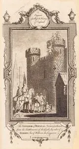 The Governor Of Rouen in Normandy Thrown From The Battlements Of The Caste By Order Of Robert Son Of William The Conqueror