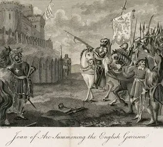 Joan Of Arc Summoning The English Garrison