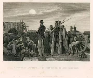 Battery At Lucknow, The Defenders On The Look Out