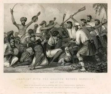 Conflict With The Ghazees Before Bareilly, May 6 1858