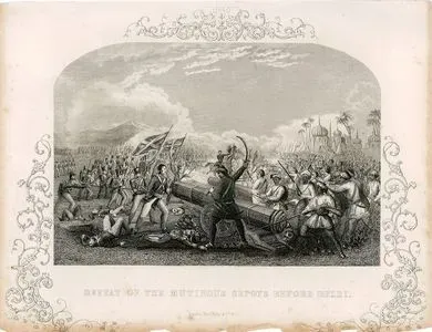 Defeat Of The Mutinous Sepoys Before Delhi