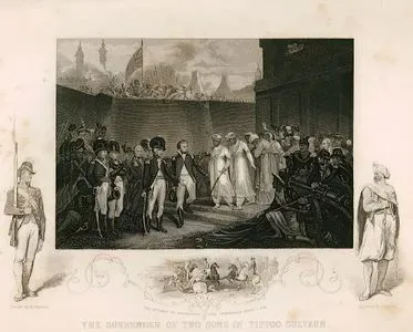 The Surrender Of Two Sons Of Tippoo Sultaun-The Attempt to Assassinate Lord Cornwallis, March 5 1791