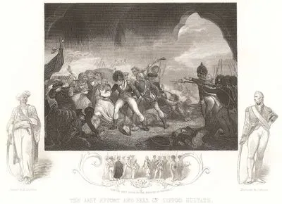 The Last Effort And Fall Of Tippoo Sultaun-Tippoo's Sons Given To The English As Hostages