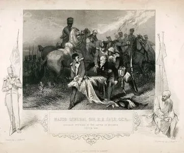 Major General Sir R.H.Sale, G.C.B. Mortally Wounded At The Battle Of Moodkee, Dec. 18 1845