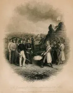 The Governor Of Kinburn Surrendering To The Allies, Forts Of Kinburn Bombarded Oct. 17 1855 Surrendered The Same Day