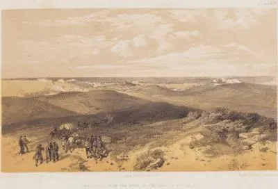 Sebastopol from the Rear of the English Batteries (Plate 5)