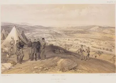 Cavalry Camp, July 9th 1855 (Plate 10)