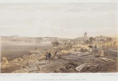 Sebastopol From the Rear of Fort Nicholas, Looking South (Plate 22)