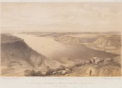 The North Side of The Harbour of Sebastopol, From the Top of the Harbour, 22nd June 1855 (Plate 24)