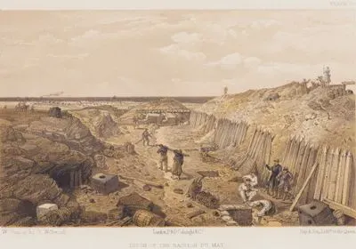 Ditch of the Bastion Du Mat (Plate 25)