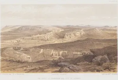 The Ruins of Inkermann and City of Caverns (Plate 26)