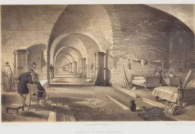Interior of Fort Nicholas (Plate 29)
