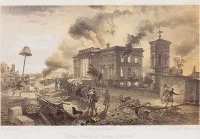 Public Library and Temple of the Winds (Plate 30)