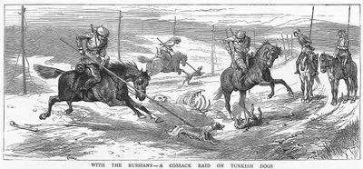 With The Russians-A Cossack Raid On Turkish Dogs