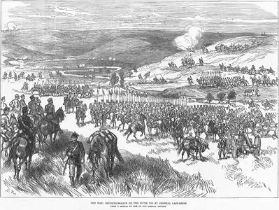 The War, Reconnaissance On The River Vid By General Laskareff