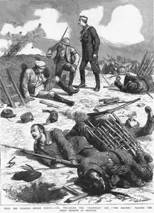 With The Russians Before Plevna, Col. Wellesley, The Scotsman And The Graphic Visiting The Great  Redoubt At Gravitza