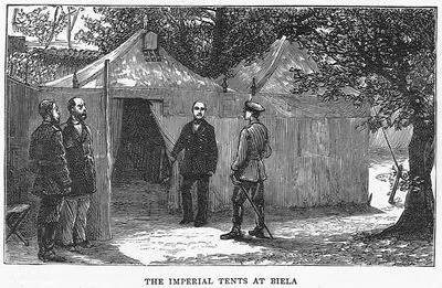 With The Russians-The İmperial Tents At Biela
