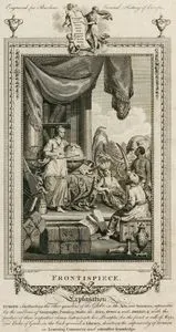 Frontispiece, Engraved For Barlows General History Of Europe, Europe Instructing The Other Quarters Of The Globe, in The Arts And Sciences…..
