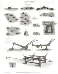 Agriculture, Mole Catching-  Mole Ploughs, Mr. Lumberts Plough, Machine For Drawing The Plough Plate XXVIII. & XXIX.