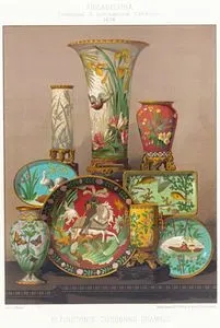 Elkington's Cloisonne Enamels