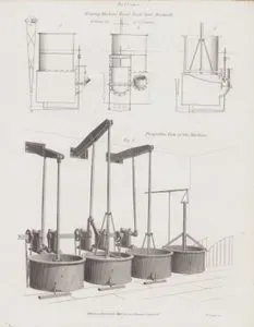Bellows-Blowing Machine, Royal Dockyard, Woolwich-Perpestive View of The Machine