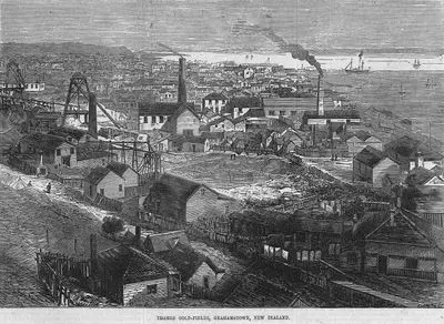 Thames Gold Fields, Grahamstown, New Zeland