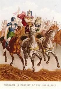 Pharaoh In Pursuit Of The Israelites