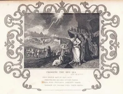 Crossing The Red Sea, Exod. Ch. 14. V. 22.-God's People Gain An Easy Path Through The Red Sea's Divided Waves, Their
 Foes Provoked Almighty Wrath, Beneath Its Waters Find Their Graves
