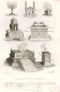 Altars & C. Of The Temple, References 1.The Candlestick Exod  XXV.31.37. 2.The Table Of Shewbread Exod.XXIv-V. 5.6.& XXV. 3.The Censer 4.One Of The Ten Brazen  Lavers in Solomons Temple Standing on its Base or Pedestal T.kings Vıı.27.26 5.The Ark Of The Covenant With The Mercy Seat Exod.XXV:10.21. 6.The Altar Of Brass in Solomons Temple 2.Chron.IV.1. 7.The Altar Of incence XXX.15.