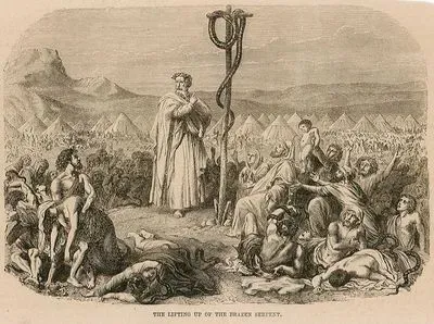 The Lifting Up Of The Brazen Serpent