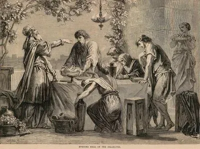 Evening Meal Of The Israelites
