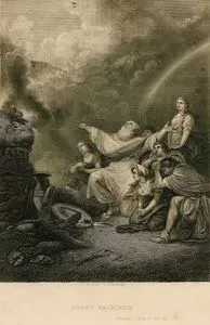 Noah's Sacrifice, Gen.Chap.8. Ver.20.22.
