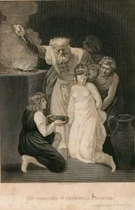 The Sacrifice Of Jephthah's Daughter, Judges Chap. 11 Ver. 20-40