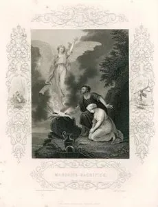 Manoah's Sacrifice, Judges, Chap. 13. V. 15.22.