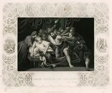 Samson Seized By The Philistines, Judges Ch. 16 V. 20
