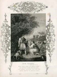 Ruth Gleaning, Ruth. Ch. 2. V. 7.8.-Ruth, Boaz Cries, in Safety Glean And Handfuls in Her Way He Flings For Humbly 
Trusting, Thou Art Seen Under The God Of Israel's Wings