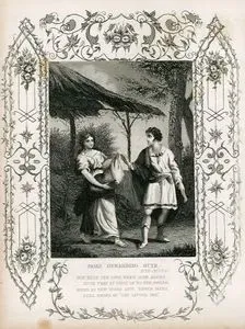 Boaz Rewarding Ruth, Ruth. Ch.3 V.15.-Not Hers The Love Which Soon Abates Ruth Than at First is to Her Friend Found 
As New Years Give Newer Dates, Still Kinder at The Latter End