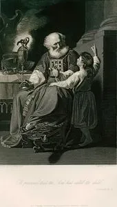 Eli Perceived That The Lord Had Called The Child, 1.Samuel III. 8.