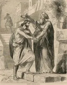 Samuel Anointing Saul