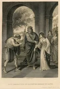 Saul Presenting His Daughter Merab To David, I Samuel, Chap. 18. Ver. 15.-23.
