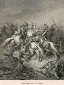 Abishai Saving The Life Of David