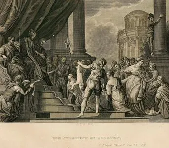 The Judgment Of Solomon, I.Kings Chap. 3 Ver. 23.-28.