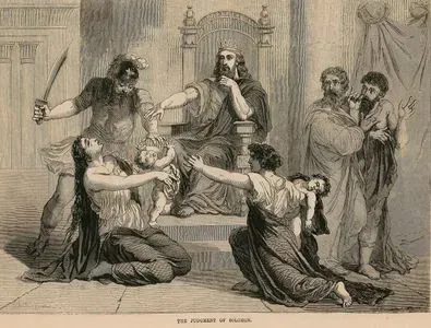 The Judgment Of Solomon, I. Kings. III.