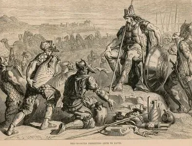 The Moabites Presenting Gifts To David I.