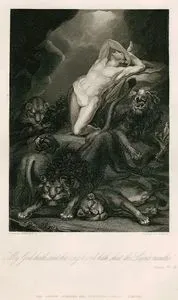 My God Hath Sent His Angel And Hath Shut The Lion's Mouths, Daniel VI. 22.