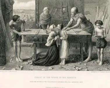 Christ In The House Of His Parents